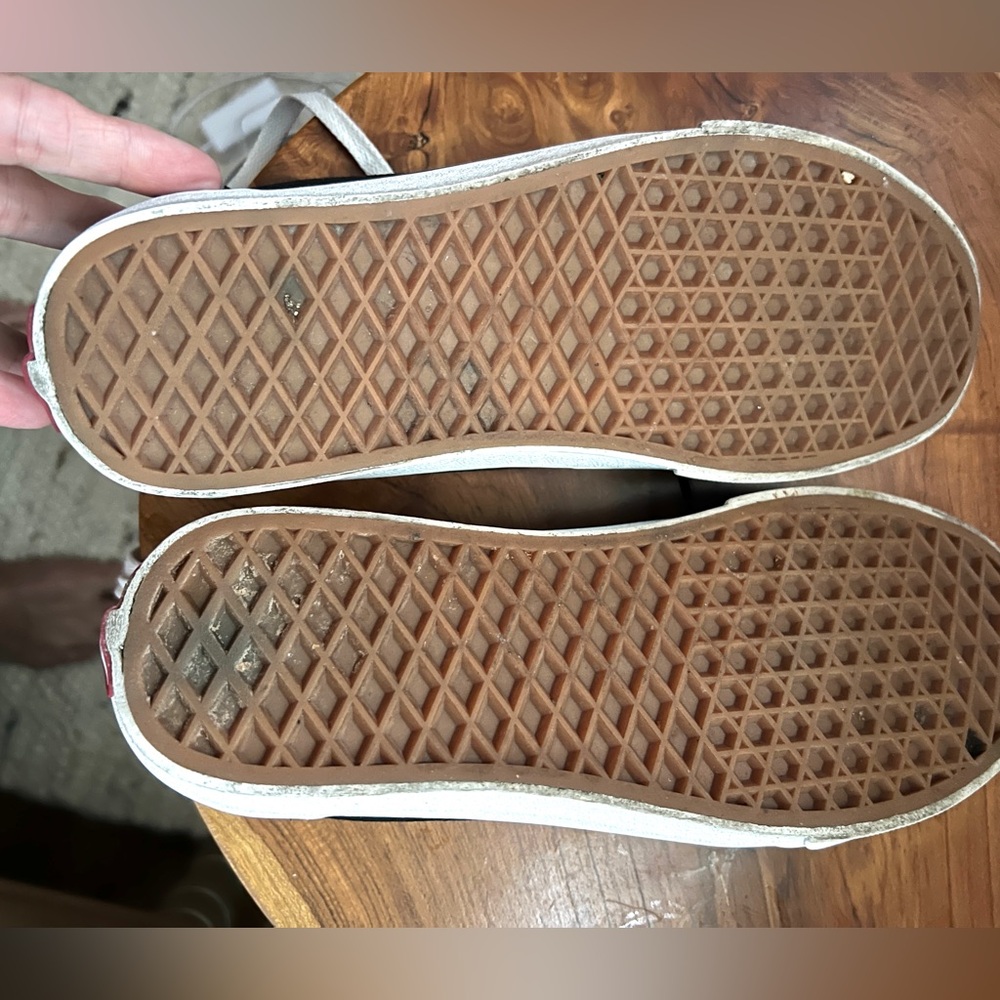 VANS Off the Wall // 1 pair suede skateboard sneaker shoe Women’s 9 - Picture 6 of 9